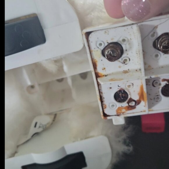 FurReal Friends GoGo My Walkin' Pup Walking Puppy Dog White w Leash NON WORKING - Picture 4 of 4